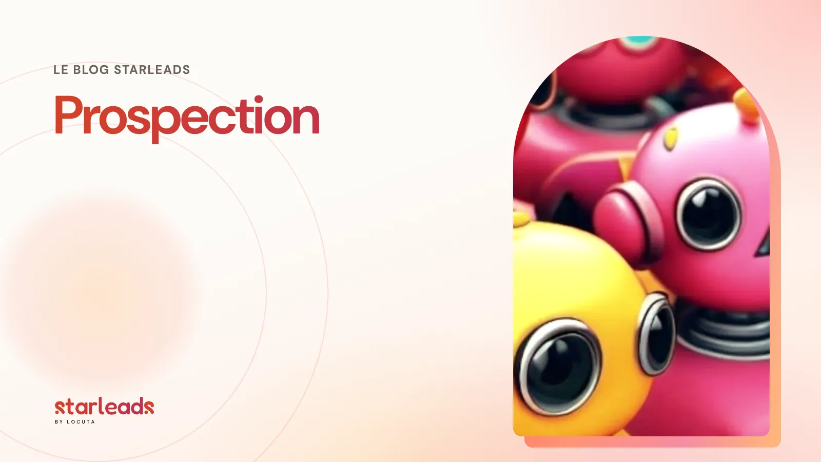 Robots colorés en plastique